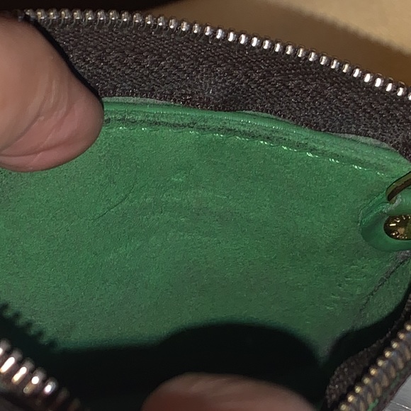 LOUIS VUITTON Monogram Perfo Pochette Kure Coin & Key Case - Picture 12 of 17